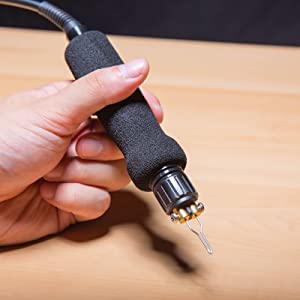 the wire nib detailer for the versatile WEP 939D-II for shading, outlining, feathering and more
