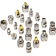 20 Type Set UHF PL259 SO239 Mini UHF Adapter Kits UHF to SMA/BNC/MCX/FME/F/TNC/Mini UHF RF Coaxial Adapter Male Female Coax UHF Radios Adapter Connector Kit …