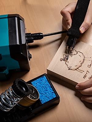 pyrography made for gifts chrisms season gift ideas DIY wood burning with pencil